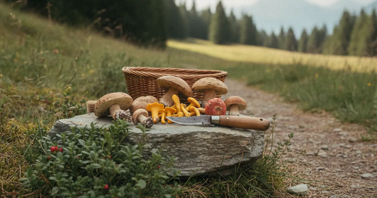 Champignons en montagne : quelques repères