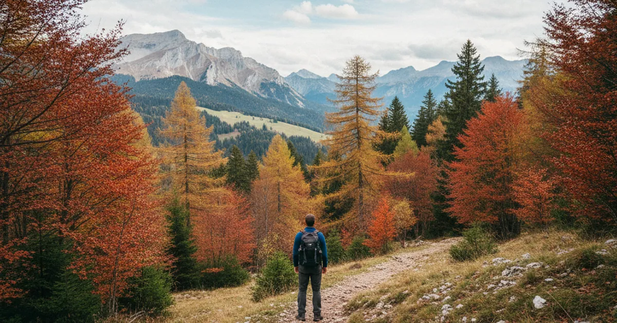 Les couleurs d'automne en Haute-Savoie