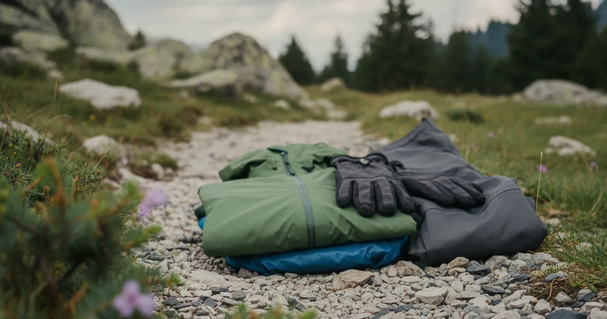 Équipement pluie en rando : pas juste une veste