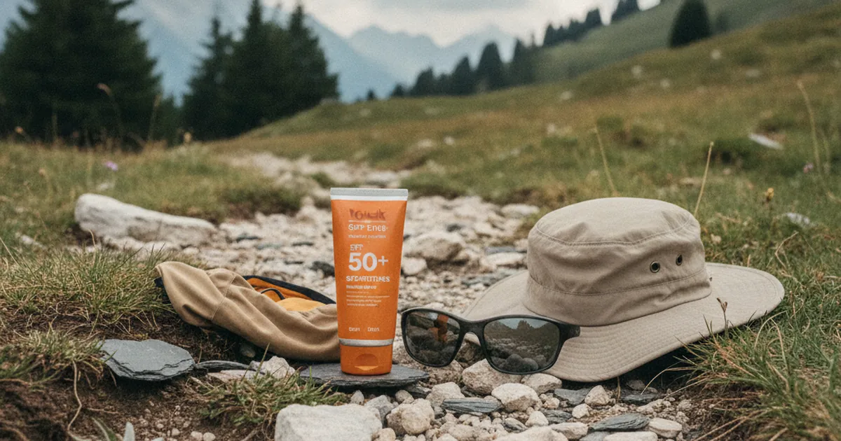 Protéger sa peau du soleil en altitude