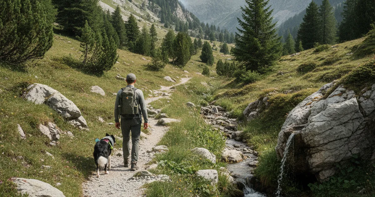 Randonner avec un chien en Haute-Savoie