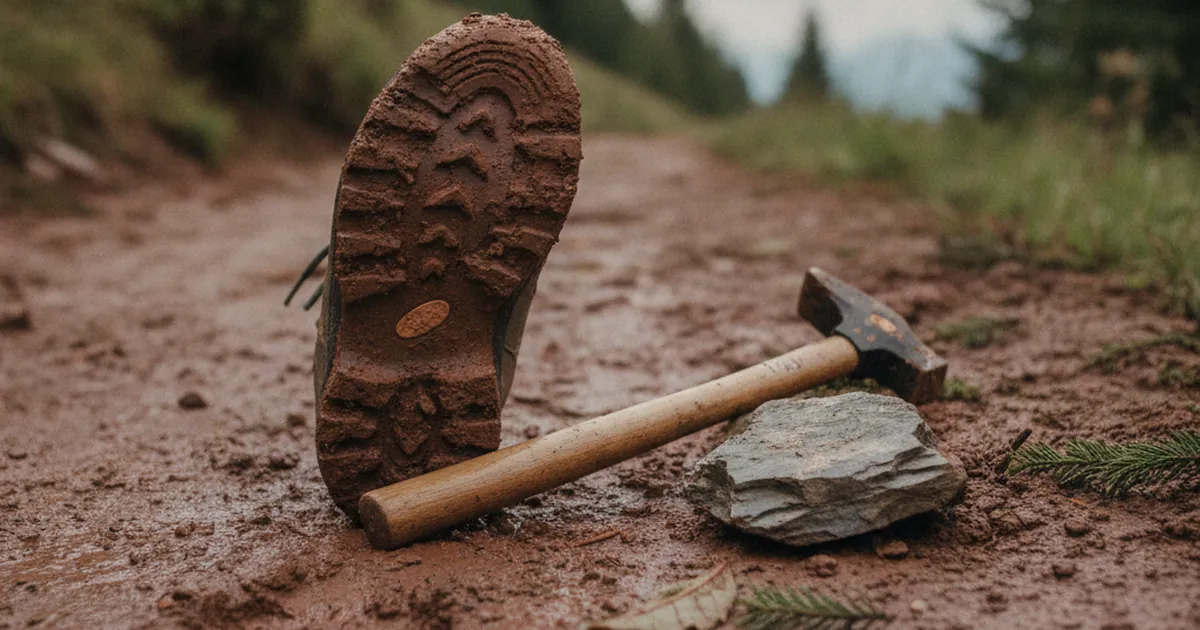 Le sol argileux après la pluie : pourquoi c'est glissant